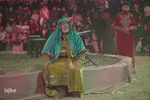 آیین تعزیه‌خوانی «دایره قسمت» در میدان امام علی (ع) اصفهان