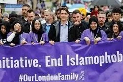 Anniversaire de l'attentat islamophobe de London / Trudeau participe à la marche