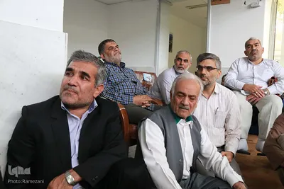 دیدار معاونت آستان قدس با آیت الله عبادی