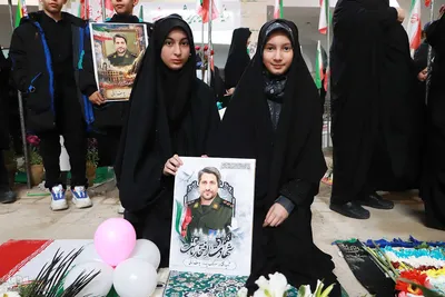آیین بزرگداشت روز دختر در گلزار شهدا وادی رحمت