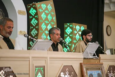 جزء خوانی بیستمین روز ماه مبارک رمضان در حرم شاهچراغ (ع)