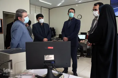 بازدید محمدجعفر کبیری، معاون امور تعاون وزارت تعاون، کار و رفاه اجتماعی از تحریریه بین الملل ایکنا