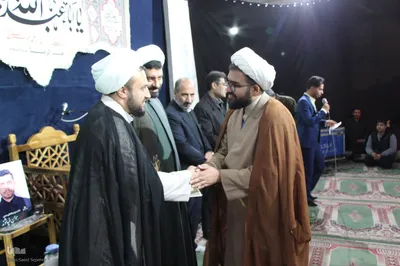 مراسم تجلیل از خدمتگزاران اربعین حسینی در ملایر