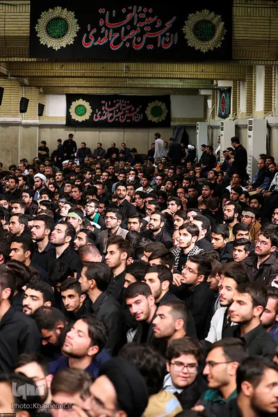 مراسم عزاداری اربعین حسینی با حضور هیئت‌های دانشجویی در حسینیه امام خمینی(ره)