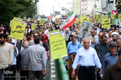 راهپیمایی روز جهانی قدس در تهران