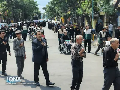 مردم اهر در سوگ شهادت امام رضا(ع) اشک ماتم ریخت