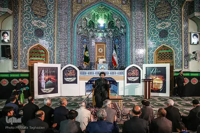 مراسم سوگواری رحلت پیامبر اعظم(ص) و شهادت امام حسن مجتبی(ع) در حرم عبدالعظیم حسنی(ع)