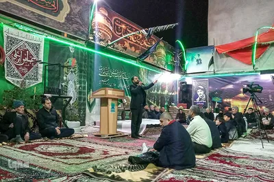 برگزاری یادواره شهدا و تجلیل از خانواده شهدای نیروی انتظامی منطقه ارسباران در شهرستان اهر