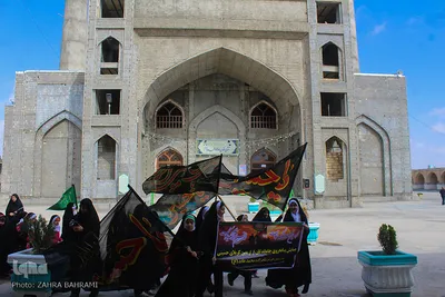 پیاده‌روی دانش‌آموزان بمناسبت اربعین حسینی(ع) - اراک/عکاس:زهرا بهرامی