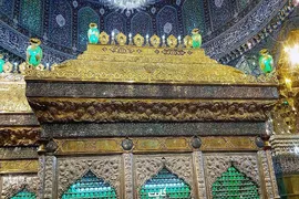 حرم مطهر و نورانی امام حسن عسگری (ع) در سامرا
