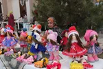 نمایشگاه صنایع دستی در باغ اکبریه بیرجند