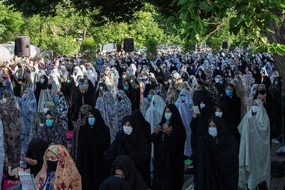اقامه نماز عید فطر در قزوین‎