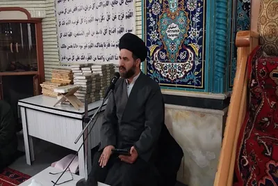 ترتیل خوانی قرآن در مسجد امام خمینی(ره) هریس