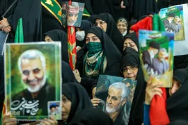 بزرگداشت شهادت سردار سلیمانی در مصلی تهران