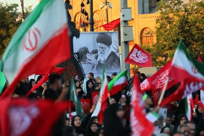 آیین باشکوه جاماندگان تشییع آقای شهید ایران در همدان