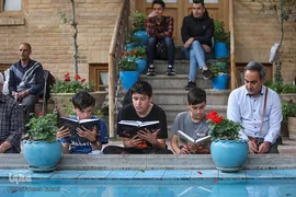 ترتیل‌خوانی قرآن در خانه مدرس