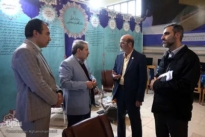 بازدید حسن مسلمی نایینی، رییس جهاد دانشگاهی از نمایشگاه بین المللی قرآن کریم