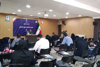 نشست خبری رئیس سازمان بسیج سازندگی استان فارس