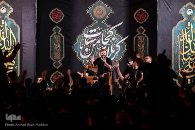 شب پنجم محرم در هیئت لثارات الحسین (ع) شیراز‎‎