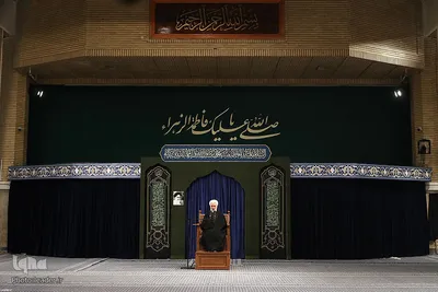 اولین شب مراسم عزاداری شهادت حضرت فاطمه زهرا(س) در حسینیه امام خمینی(ره)