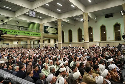 دیدار مسئولان نظام و سفرای کشورهای اسلامی با رهبر انقلاب