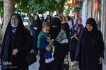 آیین پیاده‌روی جاماندگان اربعین حسینی در بجنورد