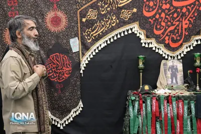 وداع ملایری‌ها با شهید علیرضا فتحی