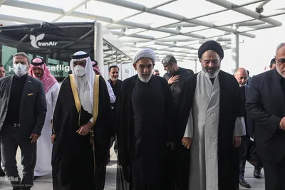 بازگشت حجت الاسلام و المسلمین سید عبدالفتاح نواب نماینده ولی فقیه و سرپرست حجاج ایرانی از حج