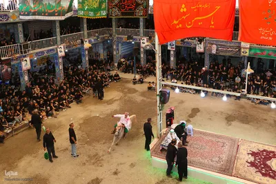آیین باشکوه عزاداری عاشورای حسینی در زیباشهر