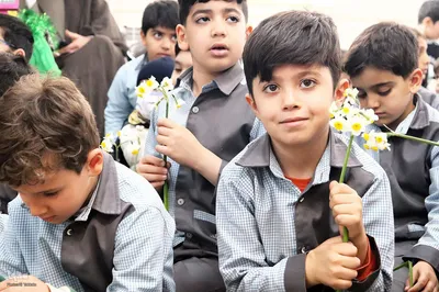 جشن میلاد امام زمان(عج )درمدرسه شاهدملایر‎