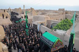 حسینیه ایران؛ آیین سنتی «زار خاک» در روستای قورتان