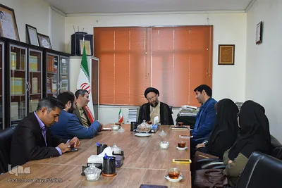 دیدار مدیرعامل و خبرنگاران ایکنا خوزستان با حجت‌الاسلام شفیعی