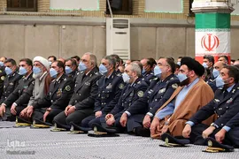 دیدار جمعی از فرماندهان و کارکنان نیروی هوایی و پدافند هوایی ارتش با رهبر انقلاب اسلامی