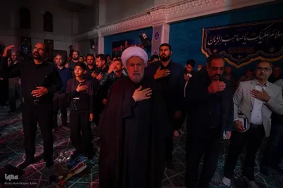 مراسم شب ۲۳ قدر در حرم علی بن حمزه(ع)