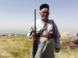 تجمع مردمی و اعلام آمادگی مردم غیور و غریتمند عشایر منطقه ارسباران برای دفاع از وطن