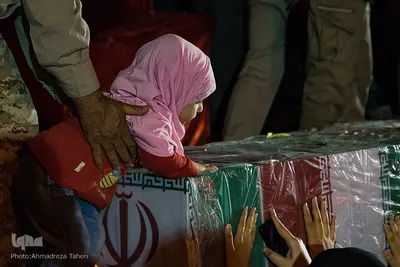 وداع با 11 شهید دوران دفاع مقدس در اصفهان