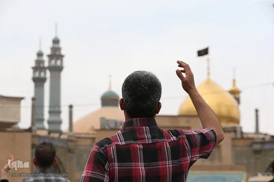 تحویل سال جدید در حرم حضرت معصومه(س)