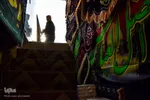 پرچم‌دوزی؛ نماد خلاقیت و عشق هنرمند ایرانی به اهل بیت‌(ع)‎‎