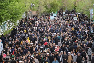 راهپیمایی روز قدس در تبریز‎