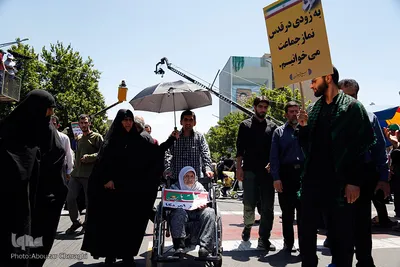 راهپیمایی روز قدس در تهران