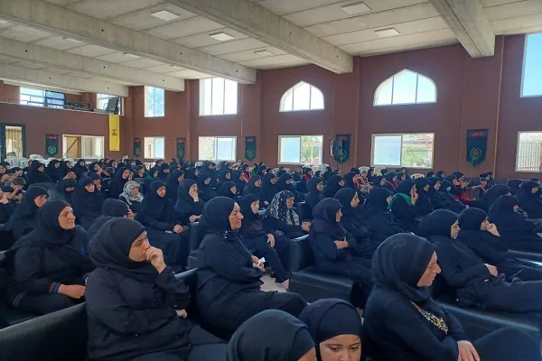 الهيئات النسائية تقيم مجلس عزاء في البقاع اللبناني