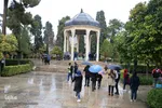 یک روز بارانی در حافظیه