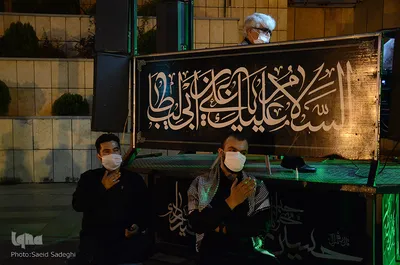 مراسم عزاداری شب عاشورا‎‎ در تبریز