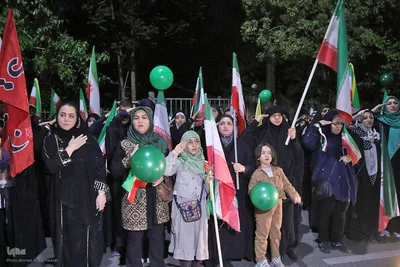 شیراز در پنجاه و نهمین شب اقتدار به عشق امام رضا(ع)