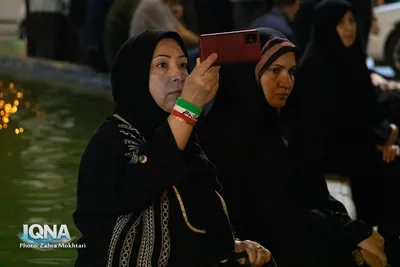 قافله عزاداری شام غریبان شهادت امام رضا(ع) در مبارکه