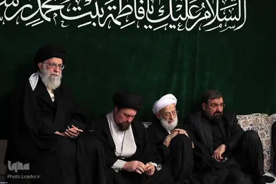 سومین شب عزاداری فاطمیه در حسینیه امام خمینی(ره)