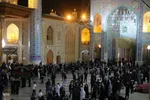 شب عاشورای حسینی در حرم شاهچراغ(ع)