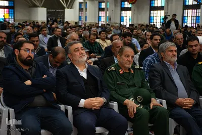 اولین سالگرد شهادت سردار زاهدی در اصفهان
