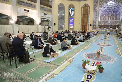 جزءخوانی قرآن در مصلی تبریز‎‎