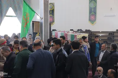 مراسم استقبال و تشییع پیکر های مطهر شهدای گمنام‎